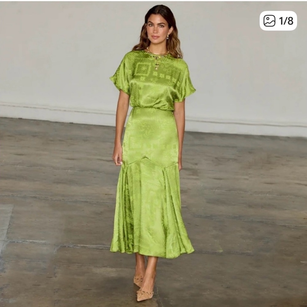 Cool Green Dress from Never Fully Dressed